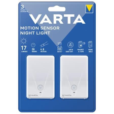 Varta Motion Sensor Night LED éjjeli lámpa 2db (16624101402) (v16624101402) - Éjszakai lámpa világítás