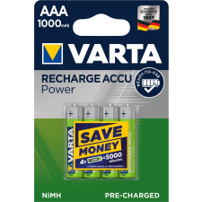 Varta Rechargeable Akku Micro AAA NiMH 4db/csom. 1000mAh tölthető elem