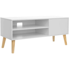 Vasagle Skandináv TV állvány 110 x 40 x 49,5 cm fehér bútor