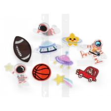  Vasalható figurák mix - 10 db dekorációs kellék