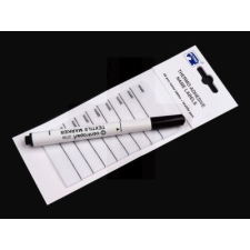  Vasalható névcímke filctollal - 45 db filctoll, marker