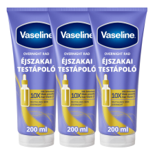 Vaseline Overnight Radiance szérumos Testápoló 3x200ml kozmetikai ajándékcsomag