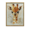  VÁSZON FESTMÉNY A FALRA ARNYI KIS ZSIRÁF ARC 50x70 CM