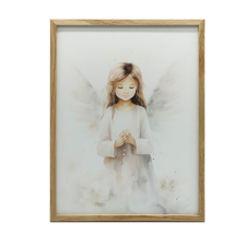  VÁSZON FESTMÉNY SZENT SZÁRNYAK KERET NÉLKÜL PREMIUM VÁSZON 50x70 CM grafika, keretezett kép