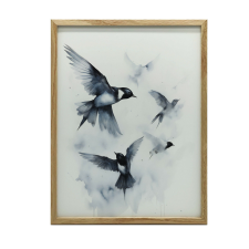 VÁSZONFESTÉS A FALBÉKÉRT KERET NÉLKÜLI REPÜLÉSBEN 50x70 CM grafika, keretezett kép