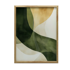 VÁSZONFESTÉS ÁLMOK HULLÁMAI HÁLÓSZOBÁBA NAPPALI 50x70 CM KERETTEL grafika, keretezett kép