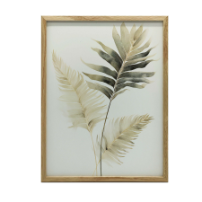 VÁSZONFESTÉS EGZOTIKUS PÁLMÁK FALRA KERET NÉLKÜL 50x70 CM grafika, keretezett kép