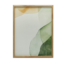  VÁSZONFESTMÉNY HARMÓNIÁZÓ FALHOZ 40x50 CM FEKETE KERET grafika, keretezett kép