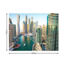 Vászonkép Dubai jachtkikötő tapéta, díszléc és más dekoráció
