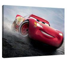  Vászonkép Villám McQueen  3 tapéta, díszléc és más dekoráció