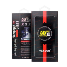 Veason 6D Pro Veason Könnyen applikálható üveg - Iphone 15 Pro Max fekete fólia mobiltelefon kellék