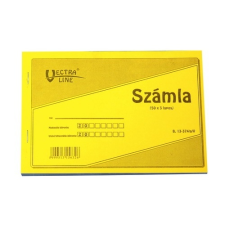 VECTRA-LINE SZÁMLATÖMB VECTRALINE 50x3 FEKVŐ 1ÁFÁS nyomtatvány