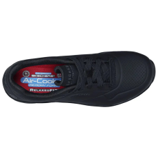  Védőcipő SKECHERS UNO SR 01 FO Src BEtétnélküli Fekete 40