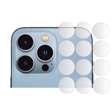  Védőfólia iPhone 13 Pro Max - 3MK kamera flexibilis fólia (12 db) mobiltelefon kellék