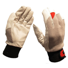  védőkesztyű bőr tenyér,sztreccs kézfej GUIDE 43 (10) - JKH védőkesztyű