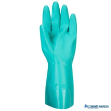 . Védőkesztyű, nitril, vegyszerálló, hosszúszárú, XL méret "Nitrosafe" védőkesztyű