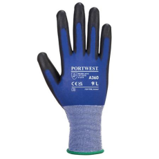 . Védőkesztyű, nylon, PU tenyéren mártott, XXL méret  Senti-Flex , kék