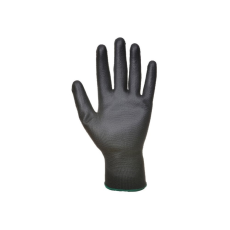  Védőkesztyű PU tenyérmártással nylon méret XL A120 Portwest fekete