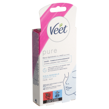  Veet Pure Gyantaszalagok Arcra – hideggyanta Érzékeny bőrre 20 db szőrtelenítés