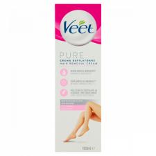 Veet Pure Normal Skin szőrtelenítő krém 100 ml szőrtelenítés