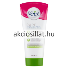 Veet Pure szőrtelenítő krém száraz bőrre 200ml szőrtelenítés