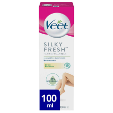  Veet Silk & Fresh - szőrtelenítő krém száraz bőrre - sheavaj-liliom (100ml) szőrtelenítés