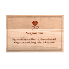  Veganizmus vágódeszka - XXL, Veganizmus vágódeszka - XXL konyhai eszköz