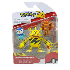 Vegatoys Pokémon 3 db-os figura csomag - Piplup, Vulpix, Electabuzz akciófigura