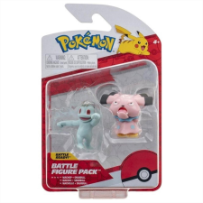 Vegatoys Pokémon figura dupla csomag - Machop & Snubbull 5 cm akciófigura