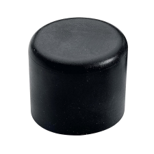 Végelzáró sapka 30 mm fekete bútor