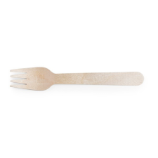 Vegware Lebomló villa, fa, 16,5 cm | 100 db/csomag papírárú, csomagoló és tárolóeszköz