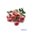  Vegyes színű kis rózsa csokor 30 cm - Antik Pink