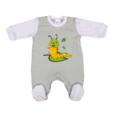  Vékony, pamut rugdalózó Hernyós mintával rugdalózó