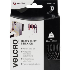 Velcro Extra erős tépőzár szalag, 1m x 50 mm, fekete, Stick On EC60241 (VEL-EC60241) asztali számítógép kellék