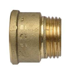 Velekey 1/2"-15mm sárgaréz csaphosszabbító réz hűtés, fűtés szerelvény