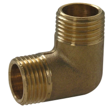 Velekey 1/2" sárgaréz K-K könyök réz kk könyök hűtés, fűtés szerelvény