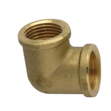 Velekey 3/8" sárgaréz B-B könyök hűtés, fűtés szerelvény