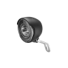 Velotech 1W LED dinamós első lámpa, kapcsolóval és vezetékkel, 50 lumen