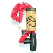 Velotech 8/90 láncos lakat - piros kerékpár lakat