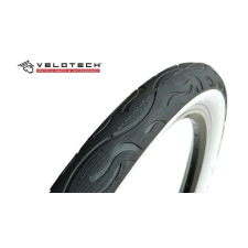 Velotech P1074 26 x 2,125 (57-559) külső gumi (köpeny), fekete falú kerékpár külső gumi