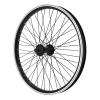 VELOX első BMX kerék 20" alumínium, fekete, 48 küllő, 3/8 tengely VELOX Bicikli alkatrészek Kerékpár alkatrészek Kerékpár kerekek