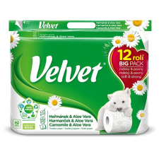 VELVET Kamilla és Aloe Vera (12 db) higiéniai papíráru