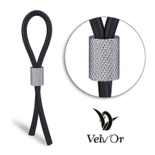 Velvor Velv&apos;Or JBoa 303 - állítható péniszgyűrű (fekete) péniszgyűrű