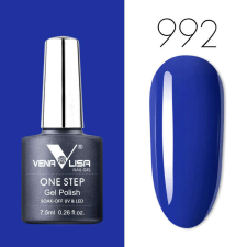  Venalisa One Step gél lakk kék 992 lakk zselé