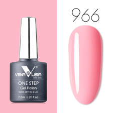 Venalisa One Step gél lakk pink 966 lakk zselé