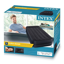 Vendégágy kompresszorral 191×99×42 cm INTEX 64122 kemping felszerelés