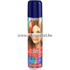 Venita 1 Day Color 1 napos kimosható ammóniamentes hajszínező spray 50ml 4 Red Spark hajfesték, színező
