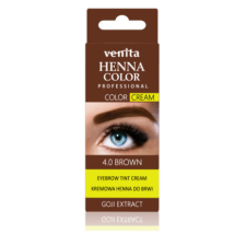 Venita Henna 4.0 világosbarna tartós szempilla és szemöldök krémfesték 15g hajfesték, színező