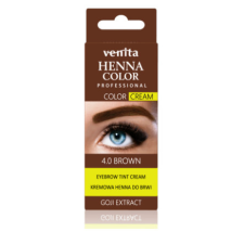 Venita Henna 4.0 világosbarna tartós szempilla és szemöldök krémfesték 15g szemöldökfesték