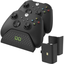 VENOM VS2881 Xbox Series X &amp; S fekete dupla töltőállomás + 2 db akkumulátor videójáték kiegészítő